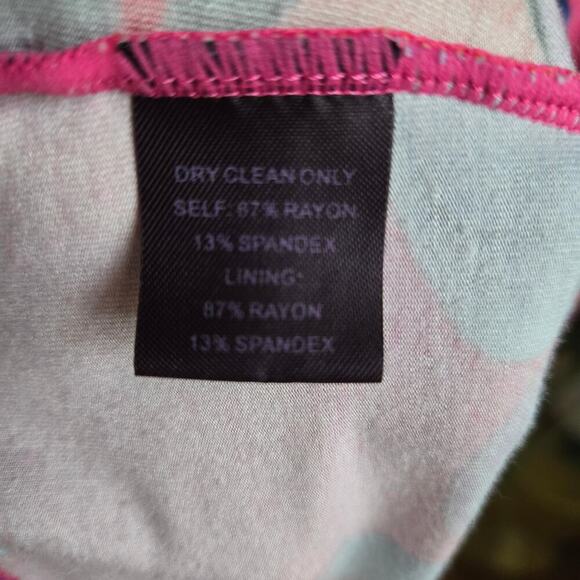 Hale Bob Vibrant Floral Maxi Dress S Cutout Back Boho Hippie Maximalist Sundress - Picture 8 of 10